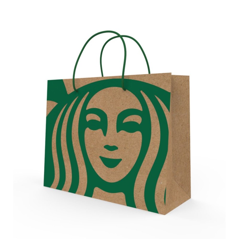 Medium Laminated Eurotote Bag 9.5" W X 13.75" H X 4.25" D